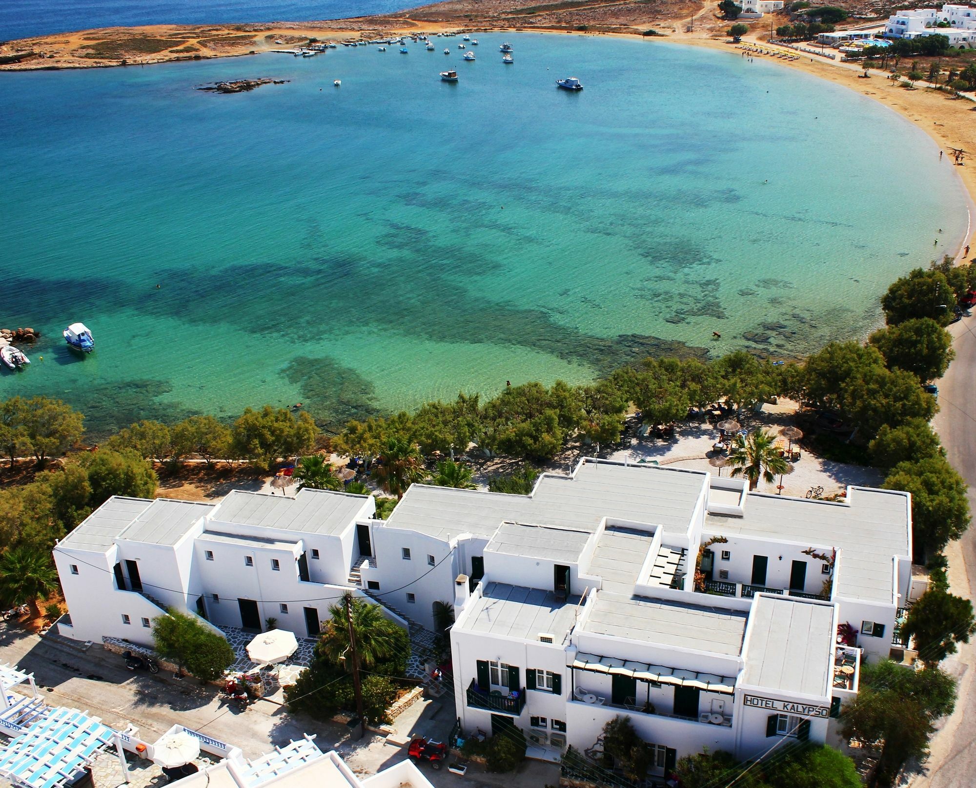 Hotel & Apartments Kalypso Náousa Exteriör bild